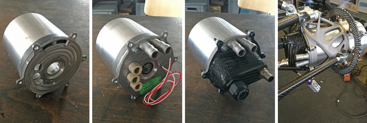 Step-by-step Assembly of the wheel-hub-drive